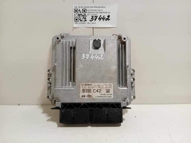 Centralina Iniezione 39160-2A425 CENTRALINA ECU Kia Stonic 2017