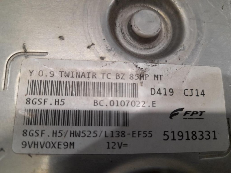 Centralina Iniezione 51918331 Lancia Ypsilon I 2004