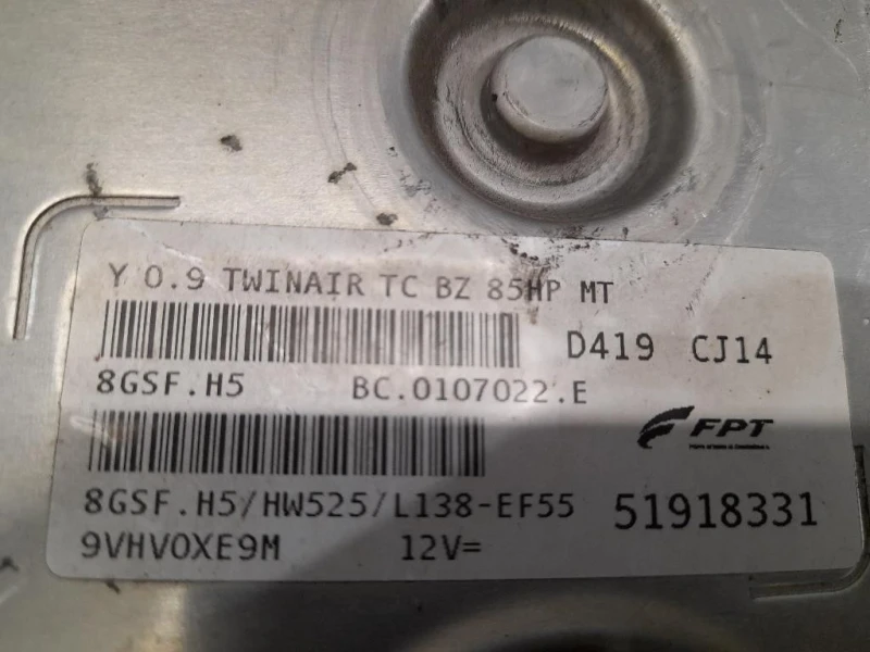 Centralina Iniezione 51918331 Lancia Ypsilon I 2004