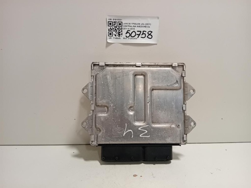 Centralina Iniezione 51918331 Lancia Ypsilon III 2011