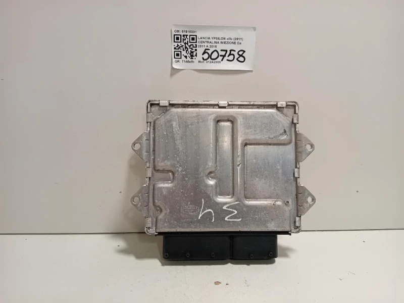 Centralina Iniezione 51918331 Lancia Ypsilon III 2011