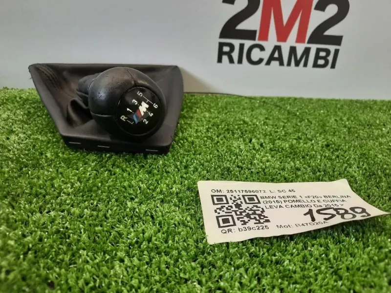 Pomello E Cuffia LEVA Cambio 25117596072 Bmw Serie 1 F20 Berlina 2015