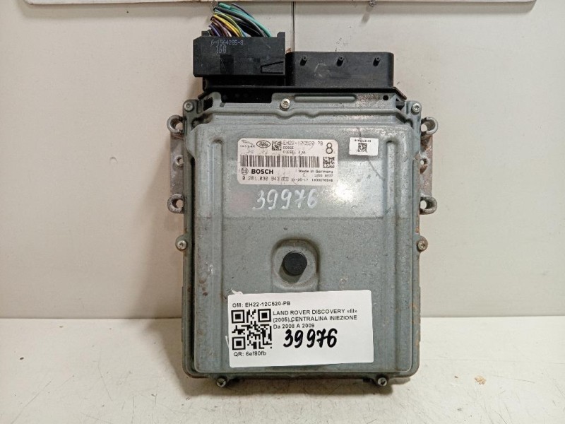 Centralina Iniezione EH22-12C520-PB Land Rover Discovery III 2005