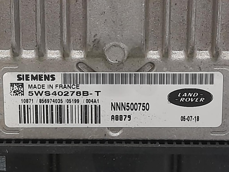 Centralina Iniezione 5WS40278B-T Land Rover Discovery III 2005