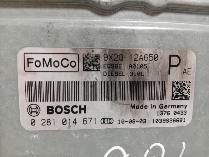 Centralina Iniezione 9X2Q-12A650-P Land Rover Discovery IV 2010