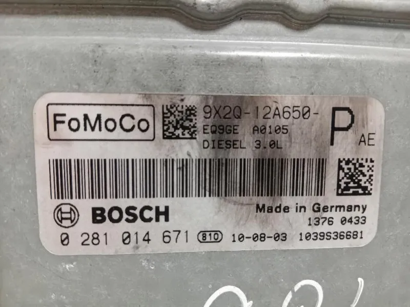 Centralina Iniezione 9X2Q-12A650-P Land Rover Discovery IV 2010