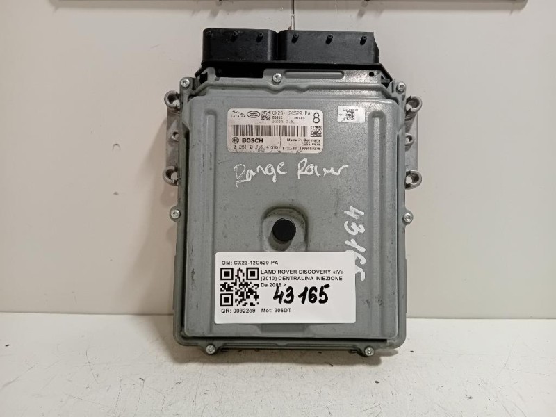 Centralina Iniezione CX23-12C520-PA Land Rover Discovery IV 2010