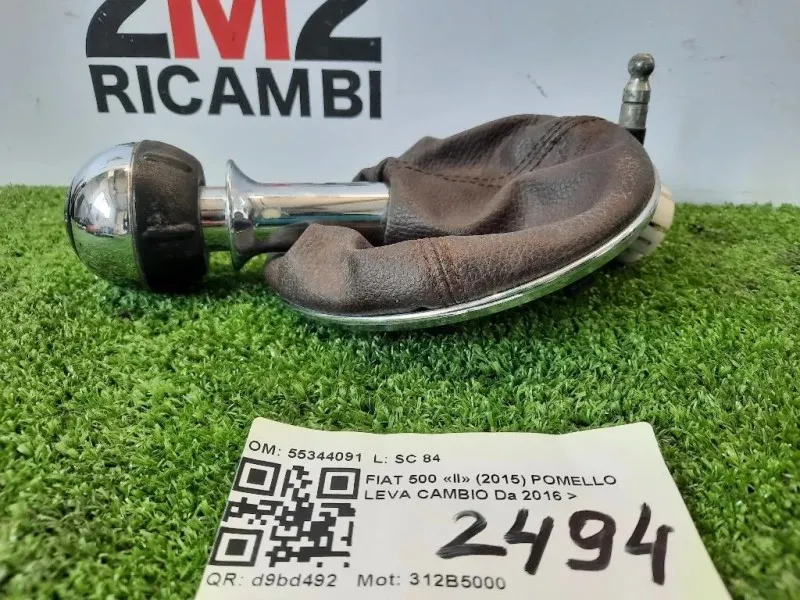 Pomello LEVA Cambio 55344091 Fiat 500 II 2015