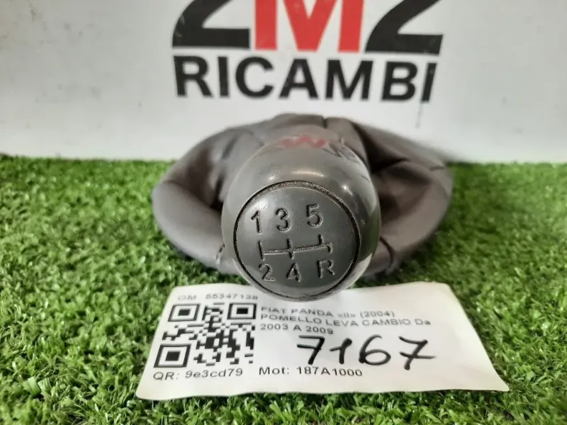 Pomello LEVA Cambio 55347138 Fiat Panda II 2004