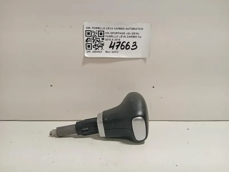 Pomello LEVA Cambio POMELLO LEVA CAMBIO AUTOMATICO Kia Sportage III 2010