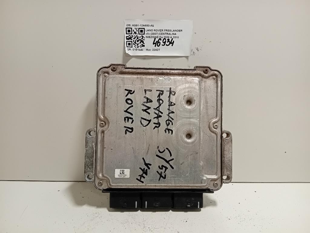 Centralina Iniezione 6G91-12A650-AE Land Rover Freelander II 2007