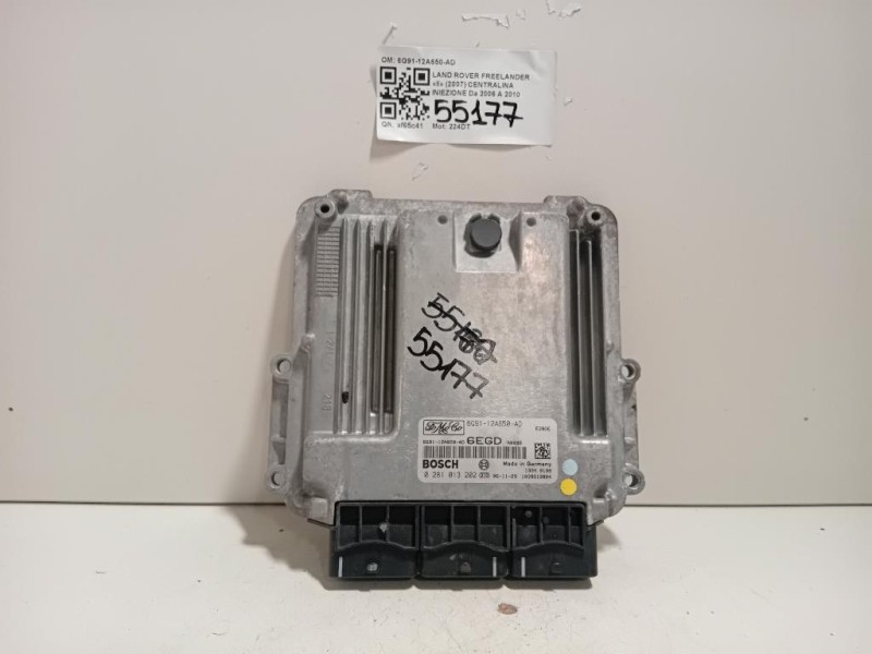 Centralina Iniezione 6G91-12A650-AD Land Rover Freelander II 2007