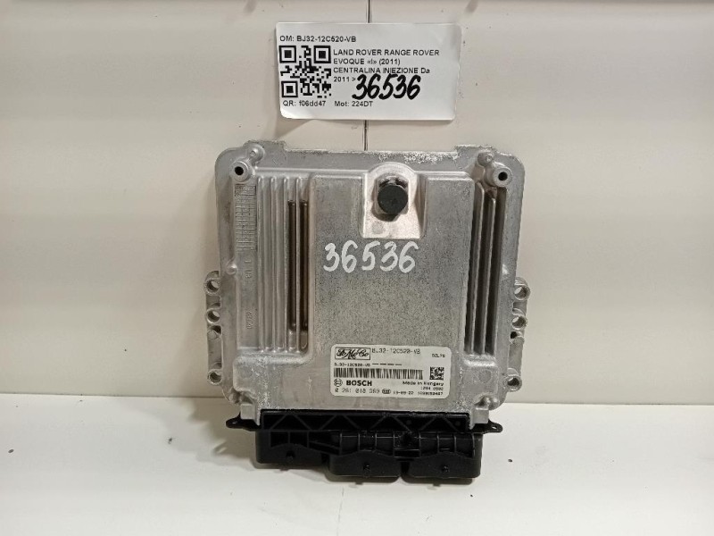 Centralina Iniezione BJ32-12C520-VB Land Rover Range Rover Evoque I 2011