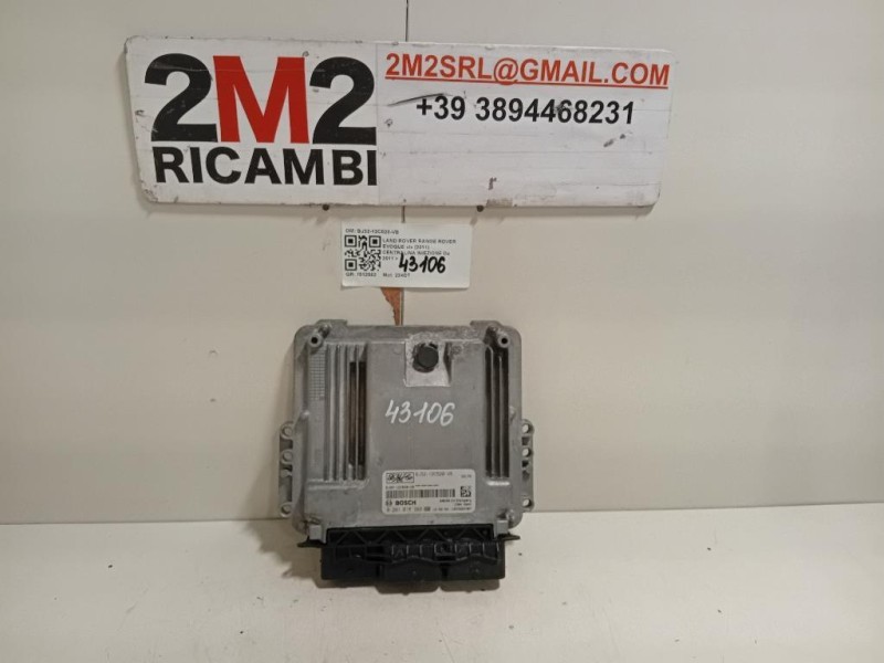 Centralina Iniezione BJ32-12C520-VB Land Rover Range Rover Evoque I 2011
