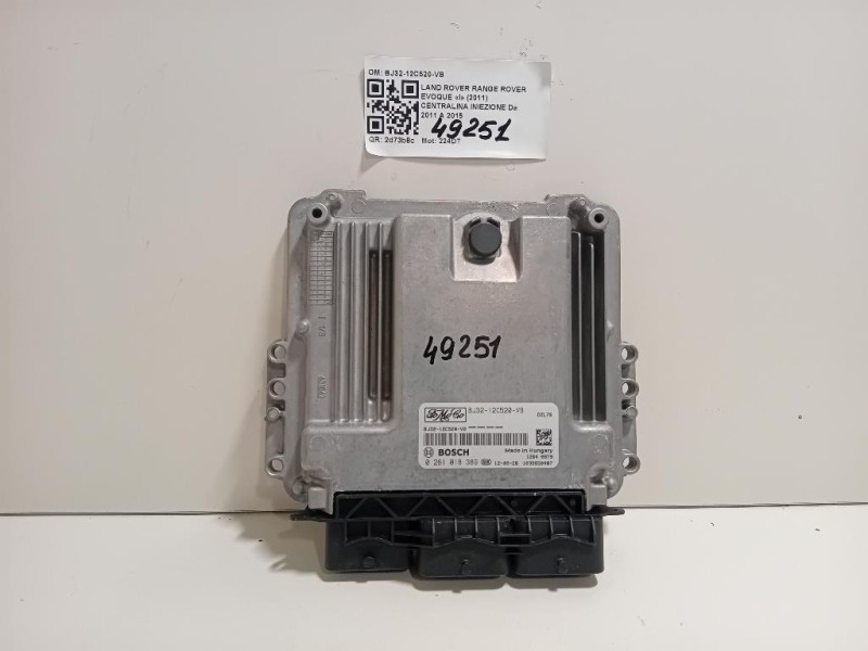 Centralina Iniezione BJ32-12C520-VB Land Rover Range Rover Evoque I 2011