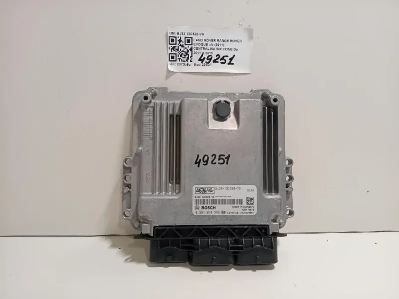 Centralina Iniezione BJ32-12C520-VB Land Rover Range Rover Evoque I 2011