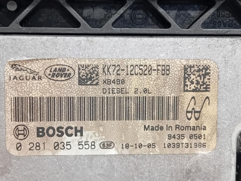 Centralina Iniezione KK72-12C520-FBB Land Rover Range Rover Evoque I 2015