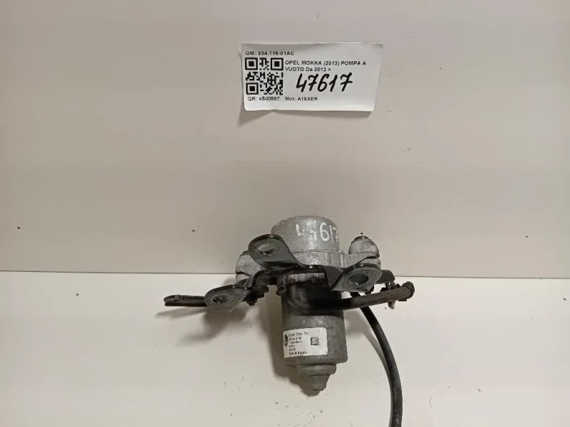 Pompa A Vuoto 934116-01AC Opel Mokka 2013