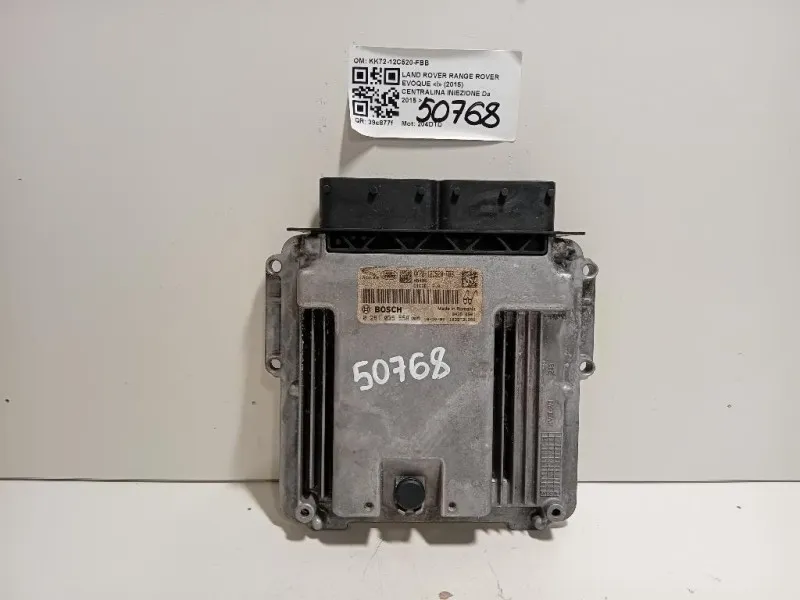 Centralina Iniezione KK72-12C520-FBB Land Rover Range Rover Evoque I 2015