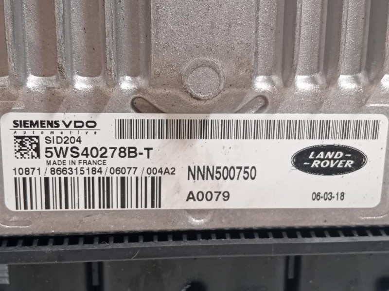 Centralina Iniezione 5WS40278B Land Rover Range Rover Sport I 2005