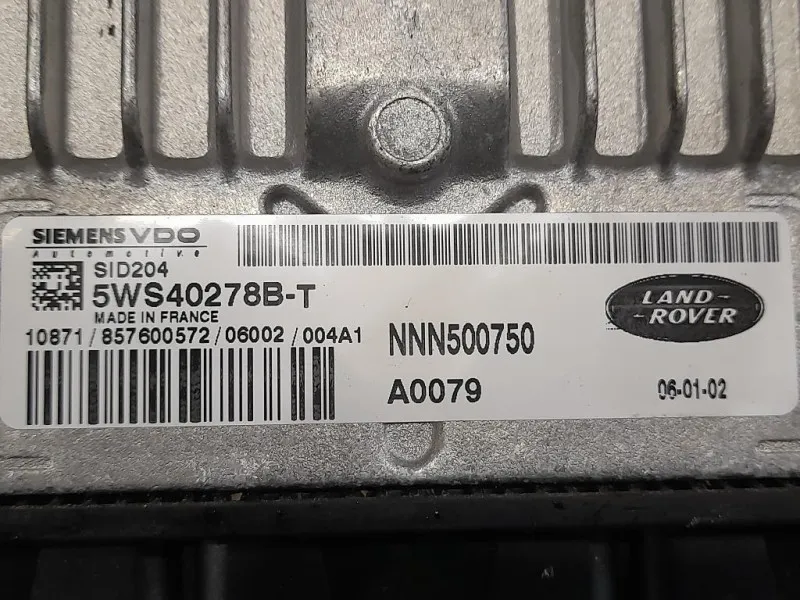 Centralina Iniezione 5WS40278B-T Land Rover Range Rover Sport I 2005