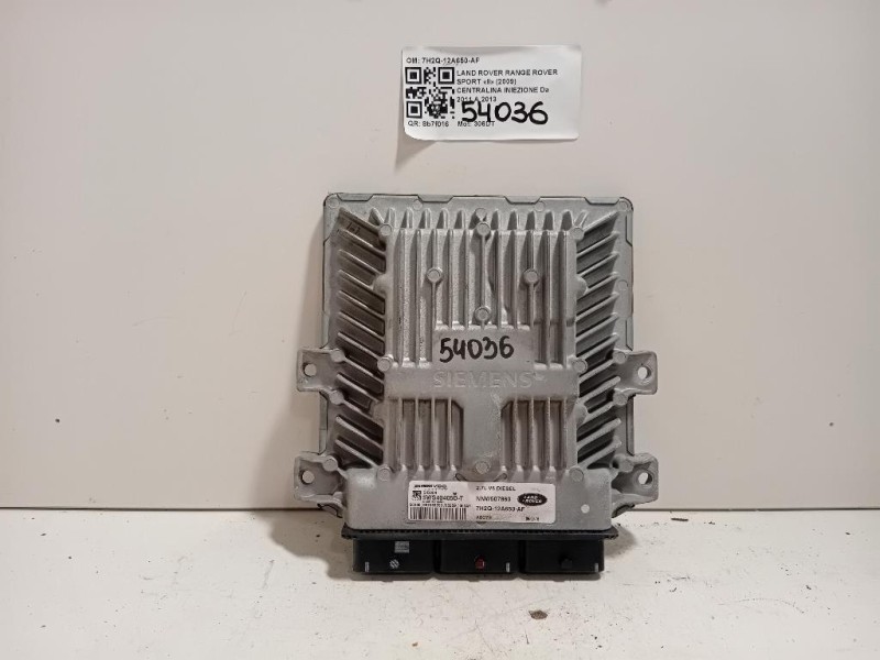 Centralina Iniezione 7H2Q-12A650-AF Land Rover Range Rover Sport II 2009