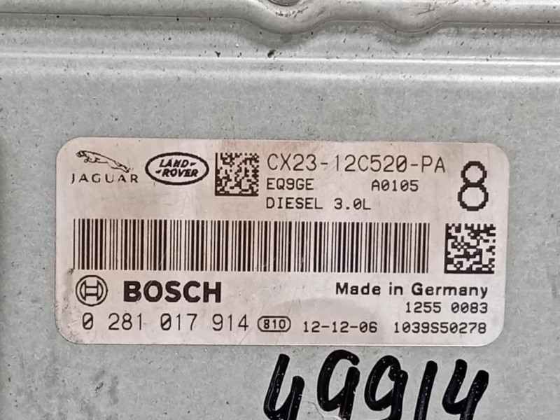 Centralina Iniezione CX23-12C520-PA Land Rover Range Rover Sport II 2009