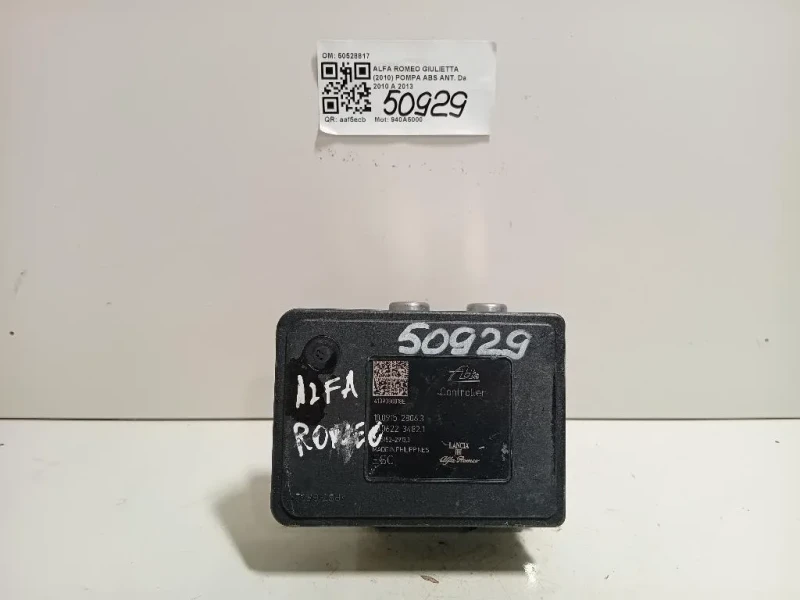 Pompa ABS ANT 50528817 Alfa Romeo Giulietta 2010