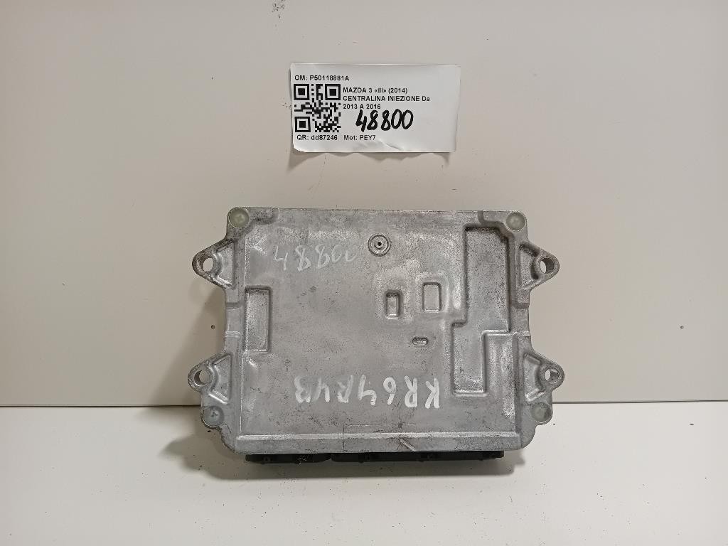Centralina Iniezione P50118881A Mazda 3 III 2014