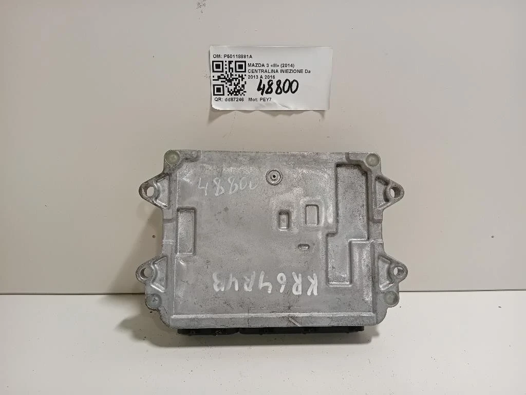 Centralina Iniezione P50118881A Mazda 3 III 2014