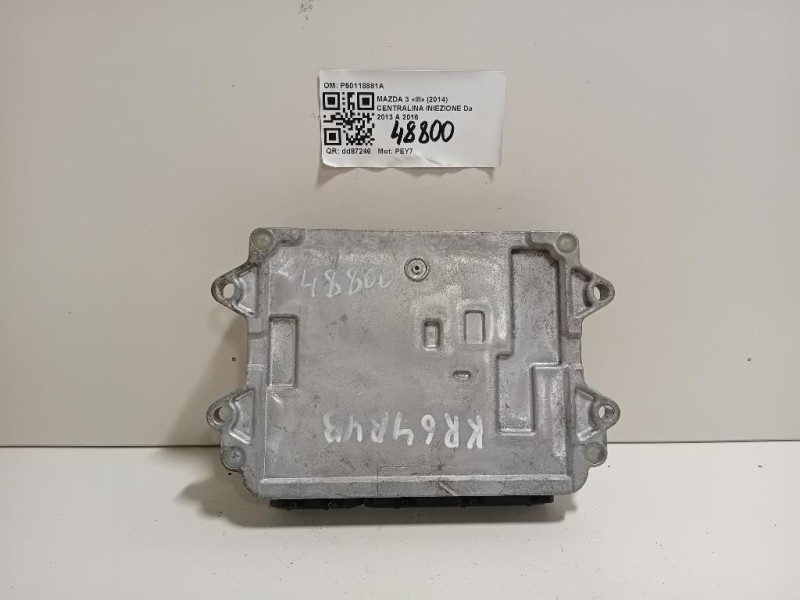 Centralina Iniezione P50118881A Mazda 3 III 2014