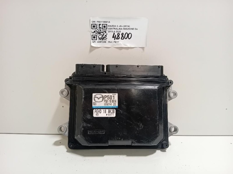 Centralina Iniezione P50118881A Mazda 3 III 2014