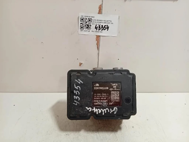 Pompa ABS ANT 00051913822 Alfa Romeo Giulietta 2010