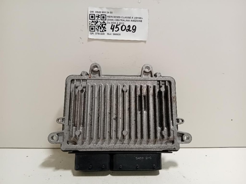 Centralina Iniezione A640 900 24 00 Mercedes Classe A W169 2008