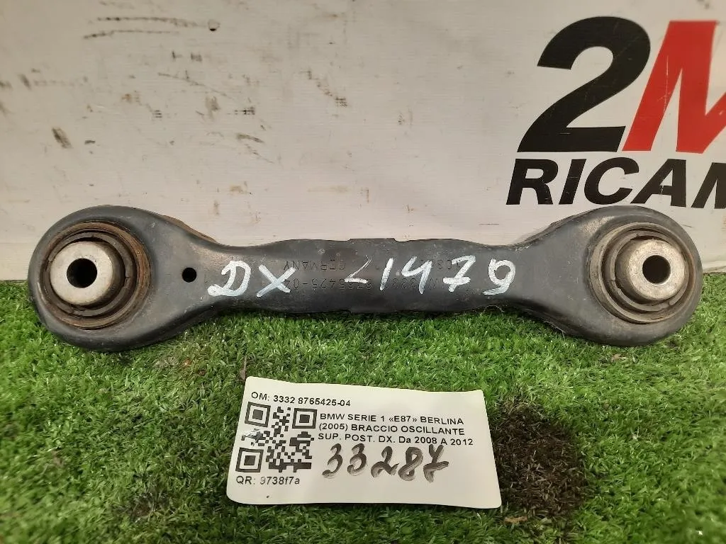 Braccio Oscillante SUP POST DX 3332 8765425-04 Bmw Serie 1 E87 Berlina 2005