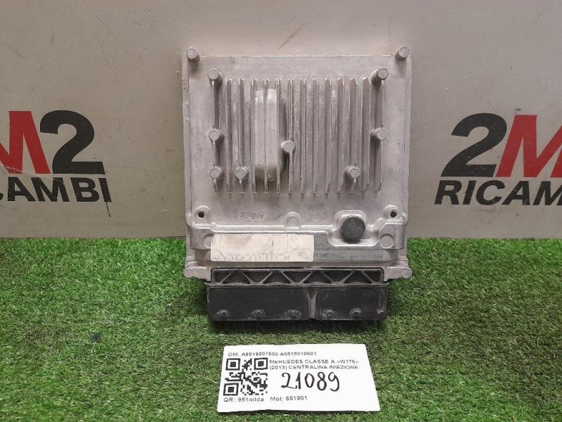 Centralina Iniezione A6519007600 A6519010601 Mercedes Classe A W176 2013
