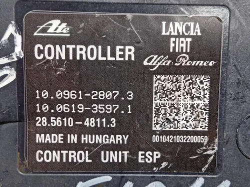 Pompa ABS ANT 51898163 Alfa Romeo Giulietta 2013