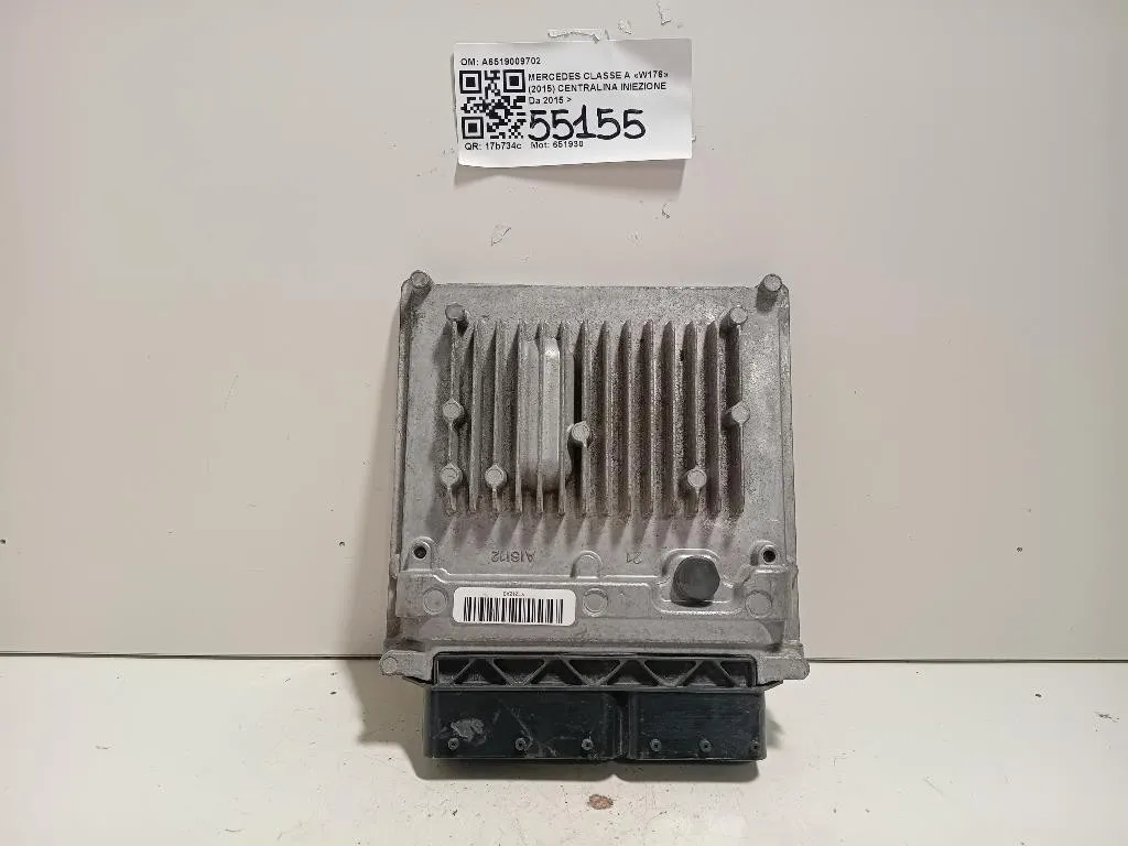 Centralina Iniezione A6519009702 Mercedes Classe A W176 2015