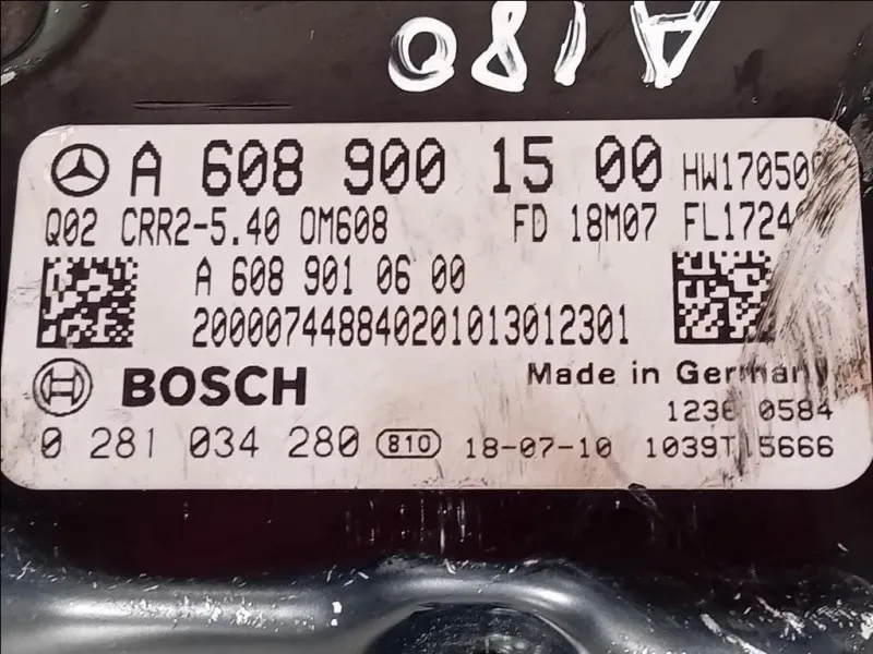 Centralina Iniezione A6089001500 Mercedes Classe A W177 2018