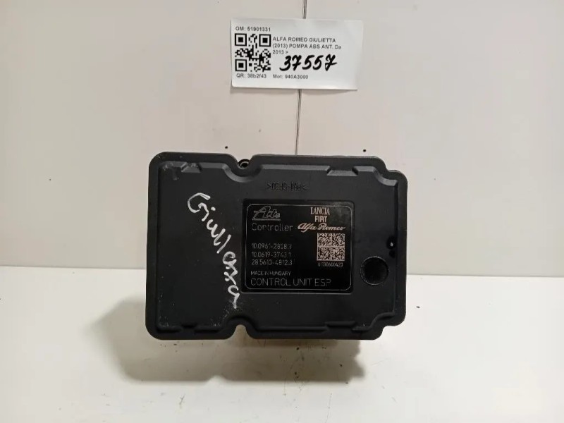 Pompa ABS ANT 51901331 Alfa Romeo Giulietta 2013