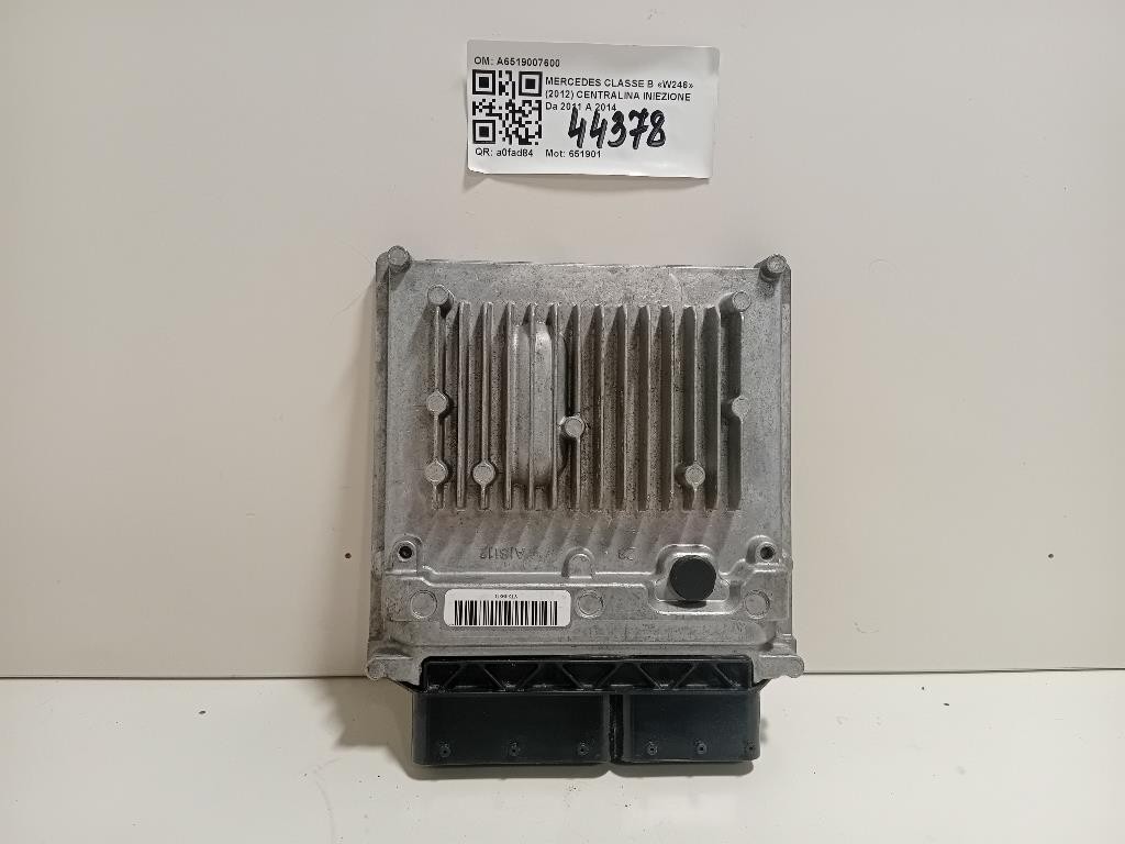 Centralina Iniezione A6519007600 Mercedes Classe B W246 2012