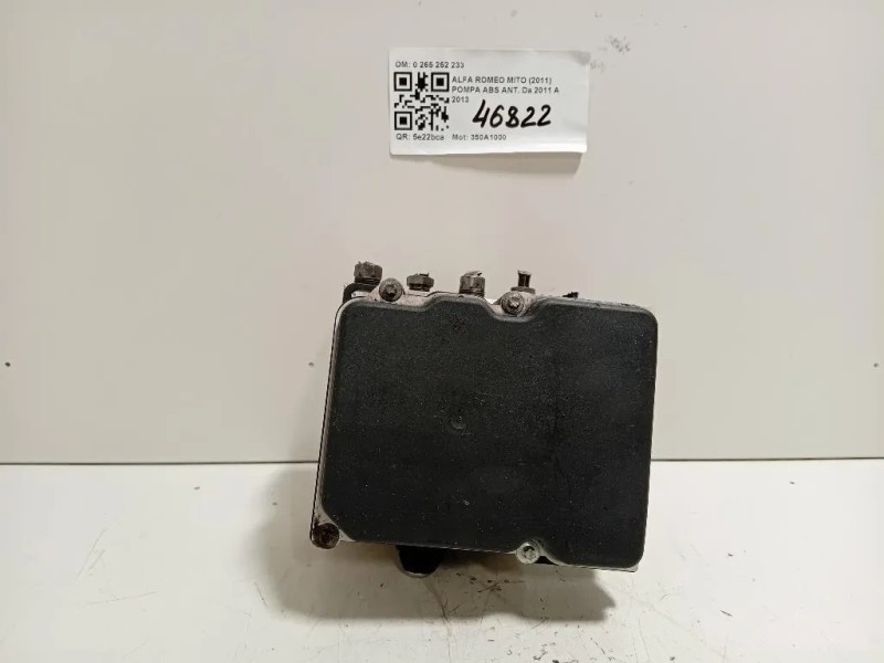 Pompa ABS ANT 0 265 252 233 0265252233 Alfa Romeo MITO 2011