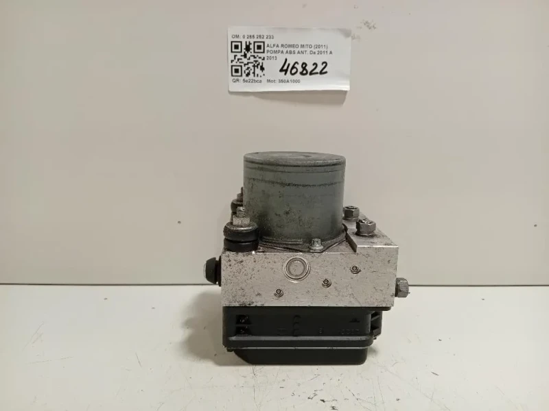 Pompa ABS ANT 0 265 252 233 0265252233 Alfa Romeo MITO 2011