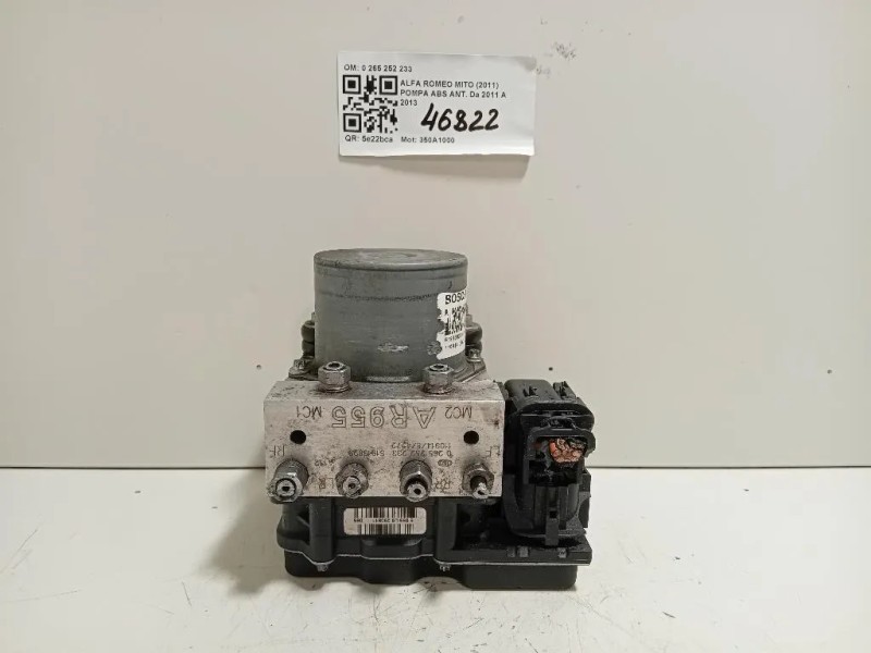 Pompa ABS ANT 0 265 252 233 0265252233 Alfa Romeo MITO 2011