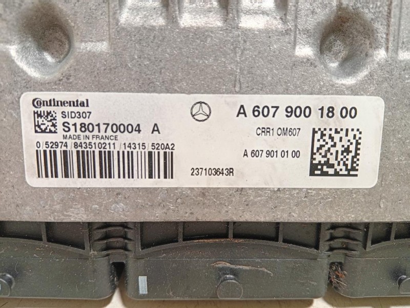 Centralina Iniezione A6079001800 Mercedes Classe B W246 2012