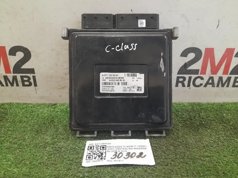 Centralina Iniezione A2711500391 Mercedes Classe C W204 2007