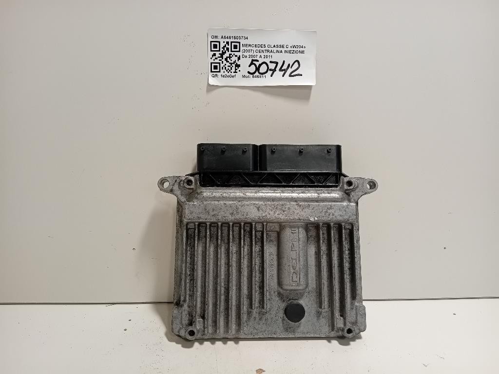 Centralina Iniezione A6461503734 Mercedes Classe C W204 2007