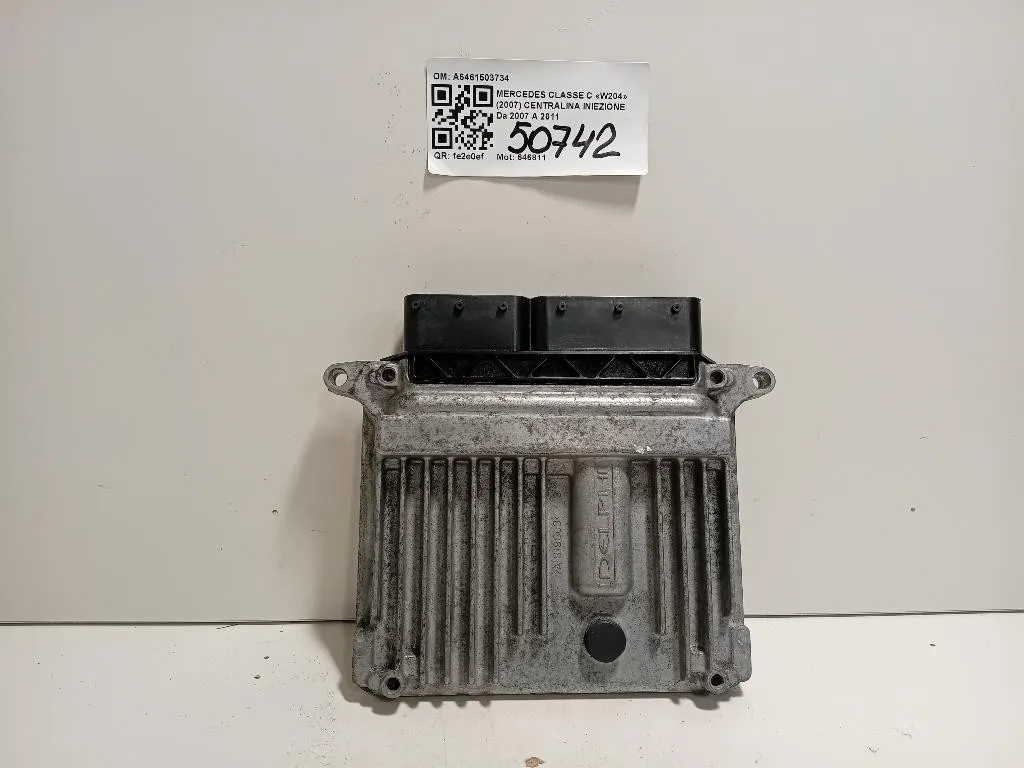 Centralina Iniezione A6461503734 Mercedes Classe C W204 2007