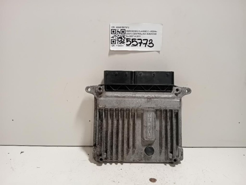 Centralina Iniezione A6461507972 Mercedes Classe C W204 2007
