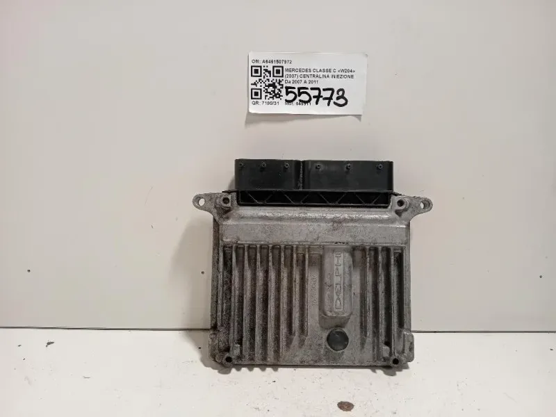 Centralina Iniezione A6461507972 Mercedes Classe C W204 2007
